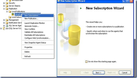 Ahmad Eid Salem: SQL Server 2005 - Merge Replication Step by Step Procedure